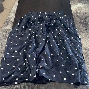 Full polka dot skirt